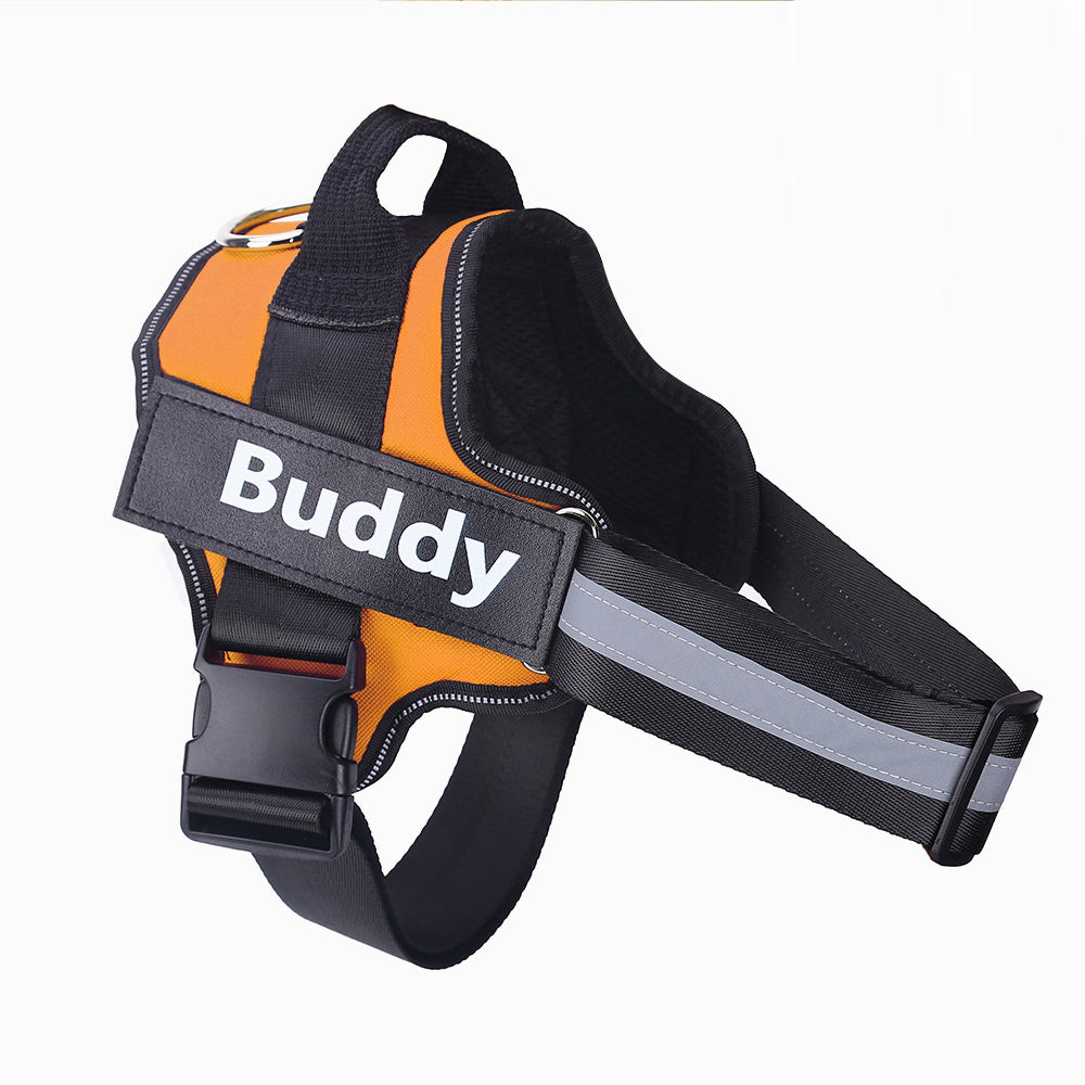 Adjustable No-Pull Reflective Dog Harness