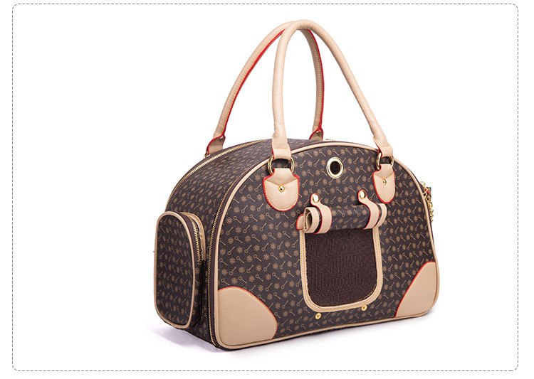 Travel in Style Anti-Squeeze Rigid Frame Luxury Pet Travel Carrier