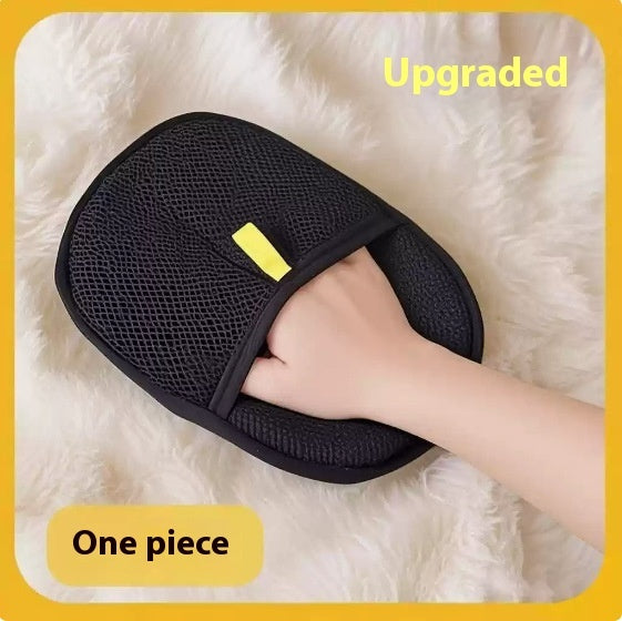 Dual-Sided Deshedding Grooming Glove