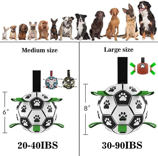 Inflatable Soccer Ball Dog Toy