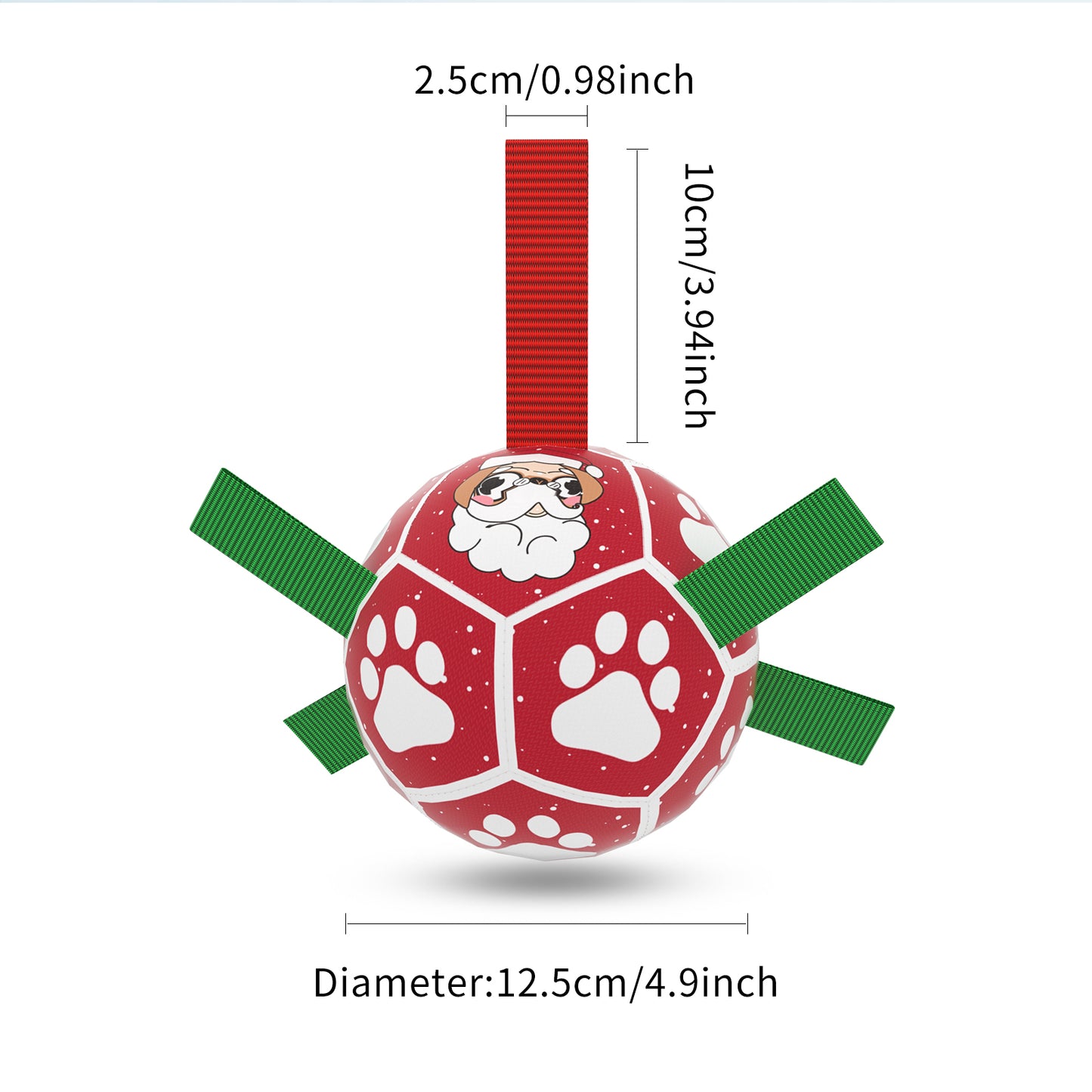 Inflatable Soccer Ball Dog Toy