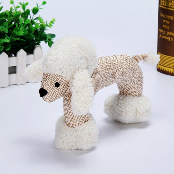 Squeaky Plush Chew Toy for Puppies