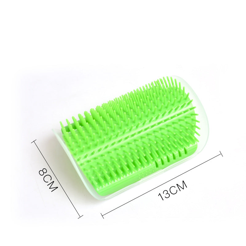 Wall-Mount Cat Self-Grooming Brush