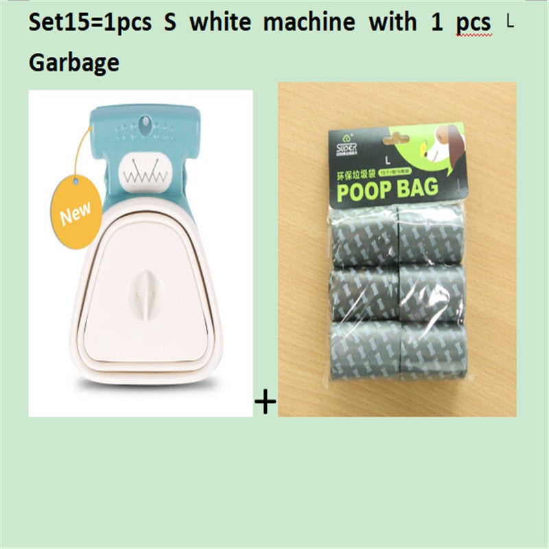 Foldable Dog Pooper Scooper with Waste Bags