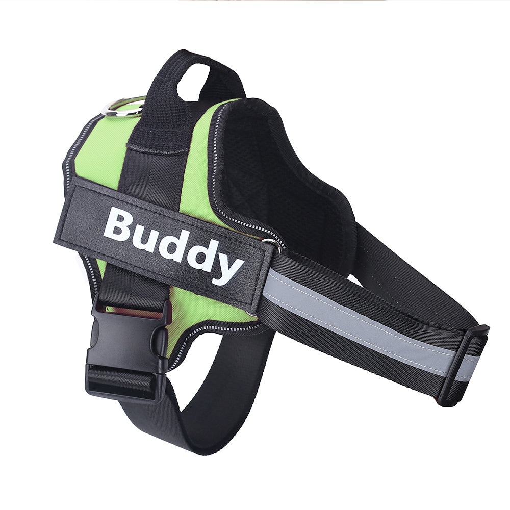 Adjustable No-Pull Reflective Dog Harness