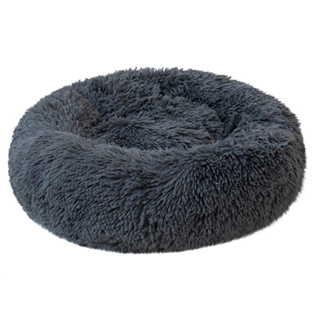 Ultra-Soft Corduroy Donut Cuddler Bed