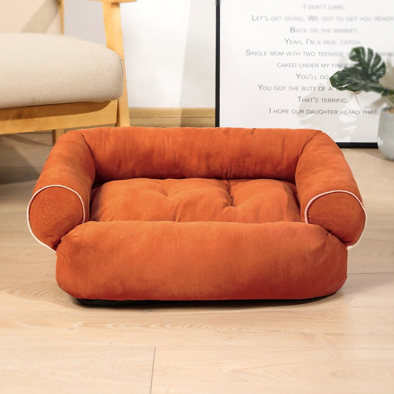 Luxury Plush Dog Sofa Bed
