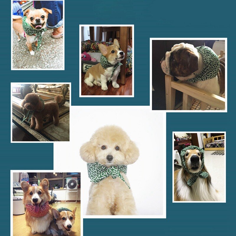 Japanese Cotton Scarf Pet Collar