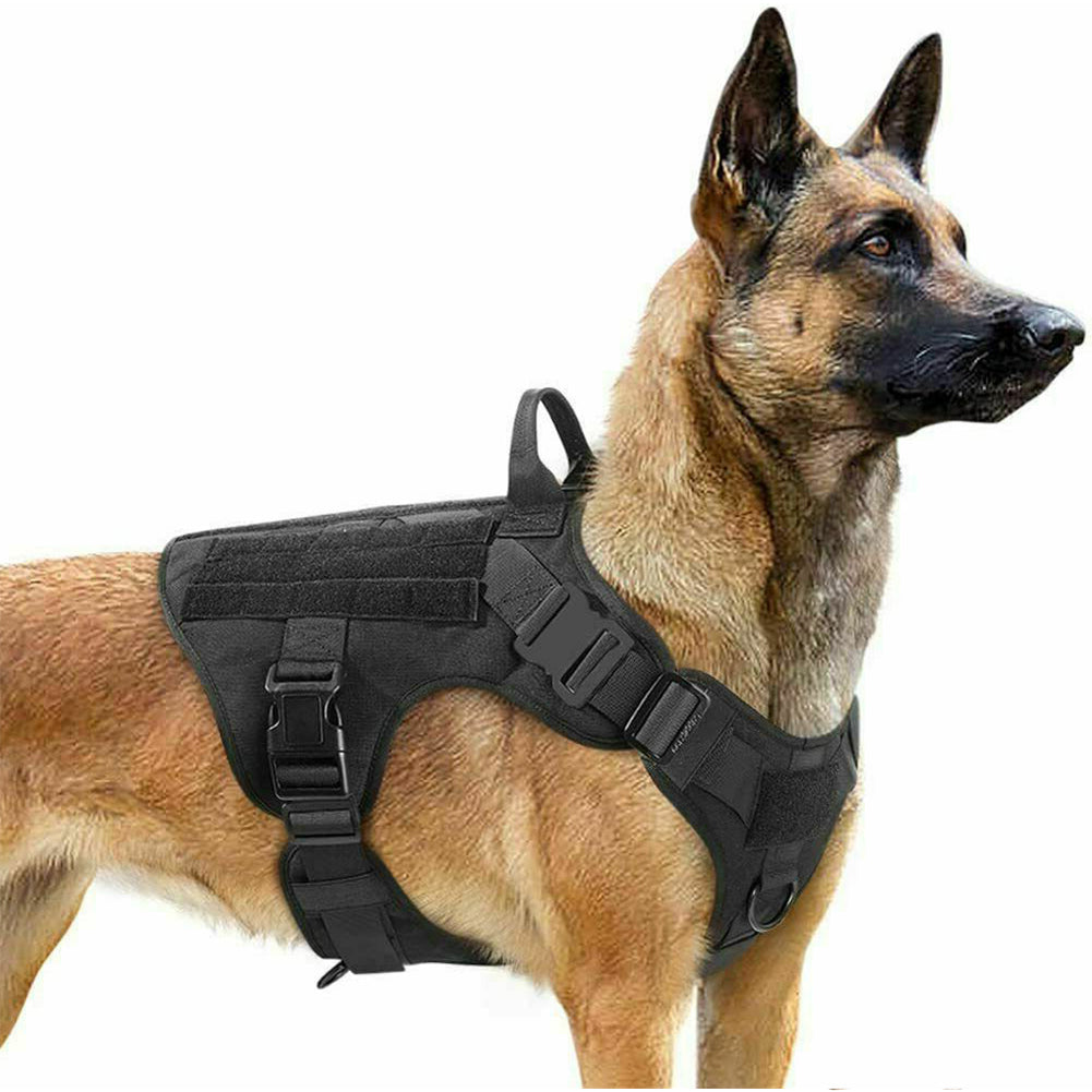 Built Tough for Everyday Heroes Military Tactical Adjustable Dog Harness Vest