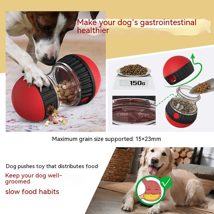 Wobble Treat-Dispensing Dog Puzzle Toy