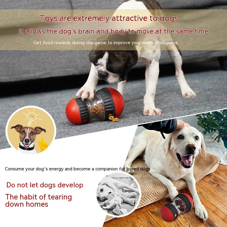 Wobble Treat-Dispensing Dog Puzzle Toy