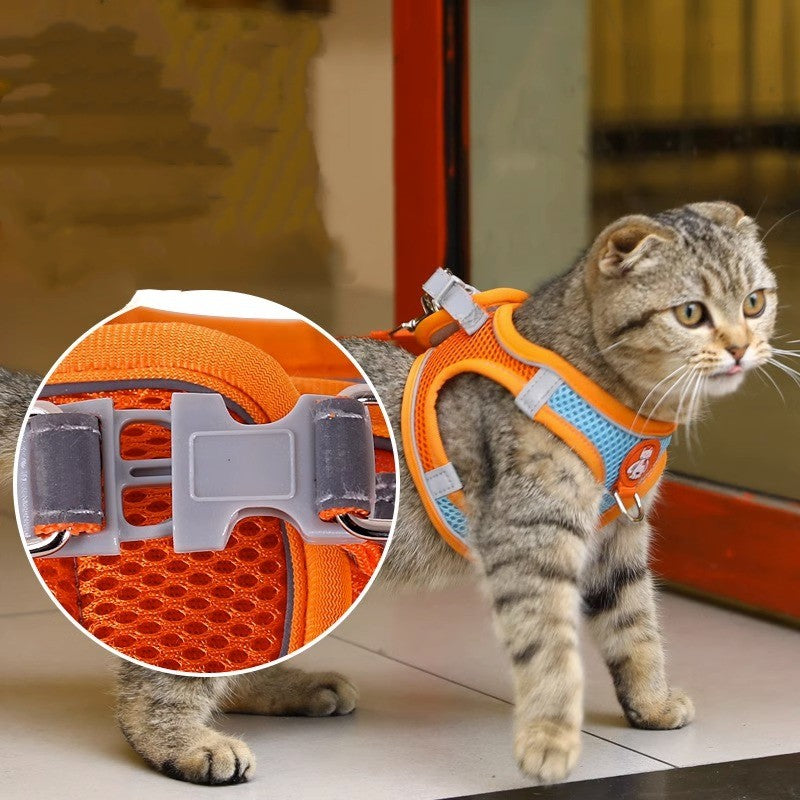Reflective No-Pull Harness & Leash Set