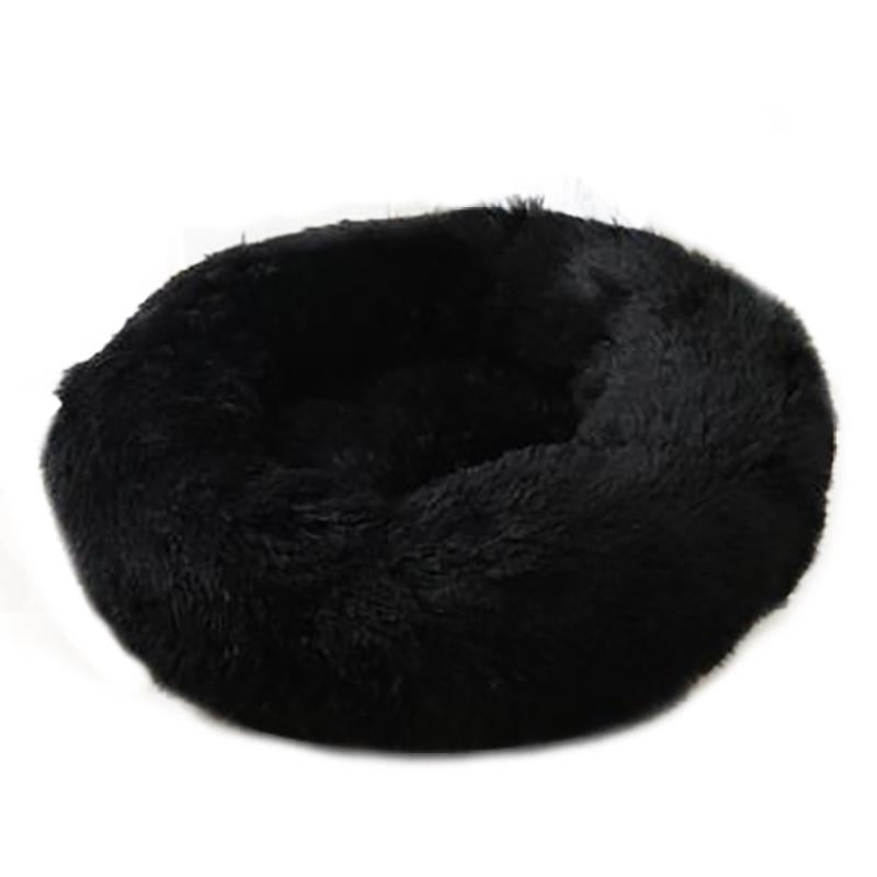 Ultra-Soft Corduroy Donut Cuddler Bed