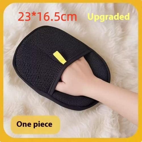 Dual-Sided Deshedding Grooming Glove