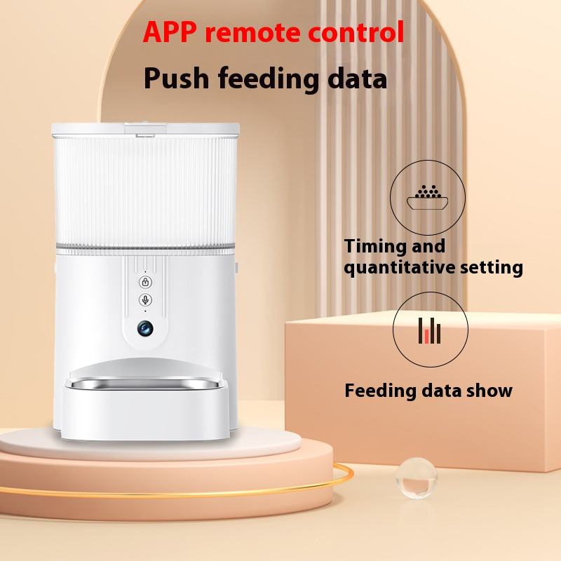 3L Smart WiFi Pet Feeder with Camera