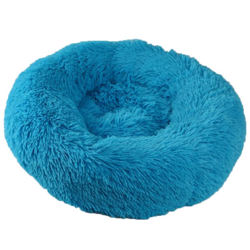Ultra-Soft Corduroy Donut Cuddler Bed