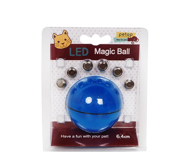 Rechargeable LED Laser Rolling Cat Ball