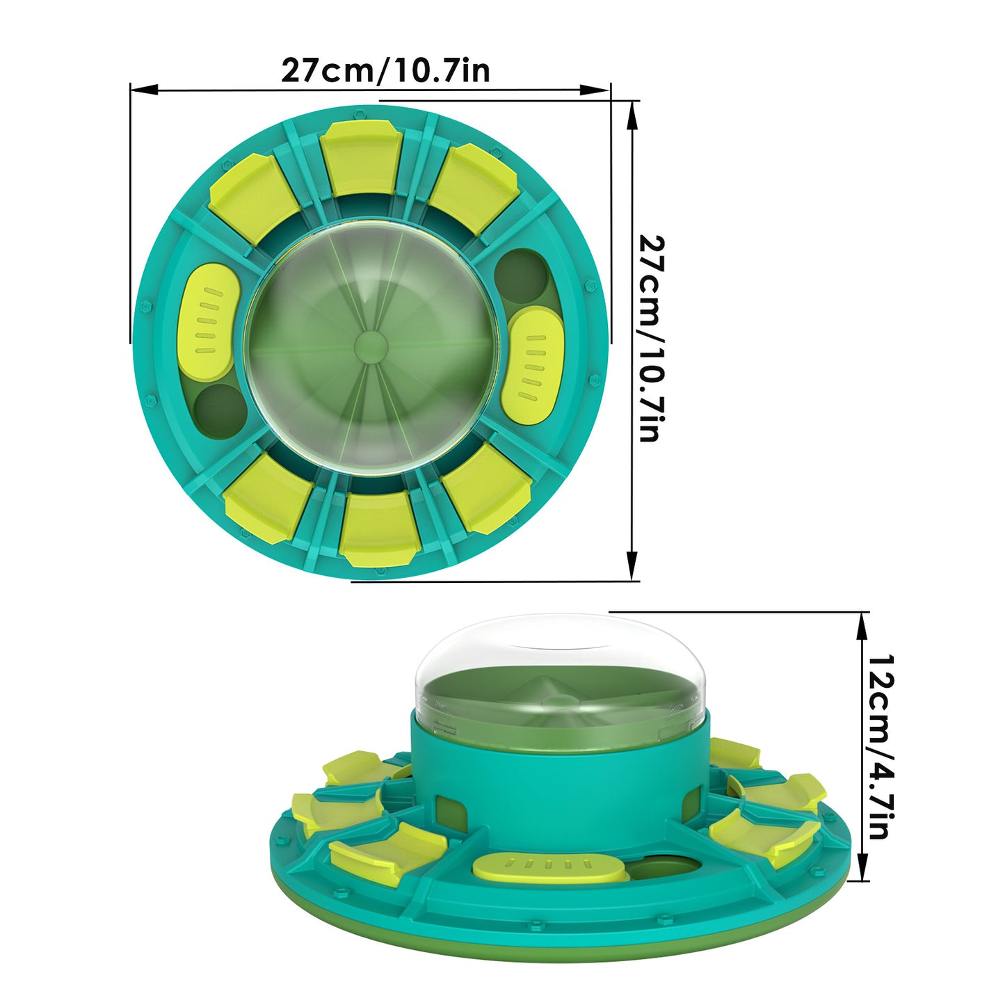 Multi-Level IQ Puzzle Slow Feeder