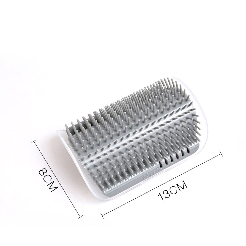 Wall-Mount Cat Self-Grooming Brush