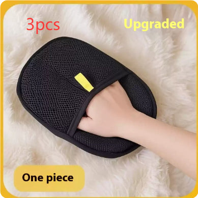 Dual-Sided Deshedding Grooming Glove