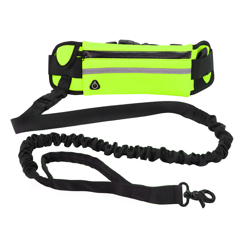 Hands-Free Bungee Waist Dog Leash