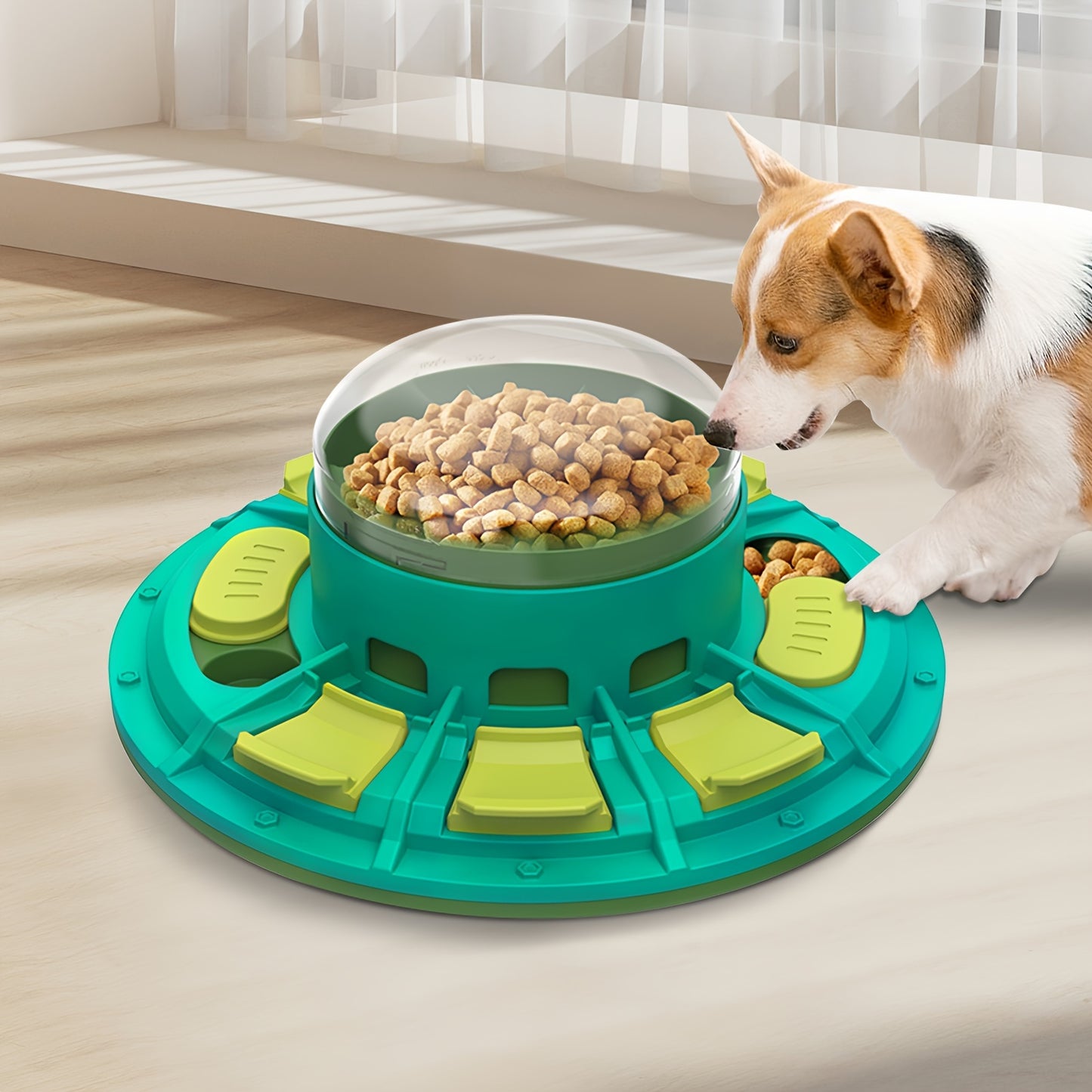 Multi-Level IQ Puzzle Slow Feeder