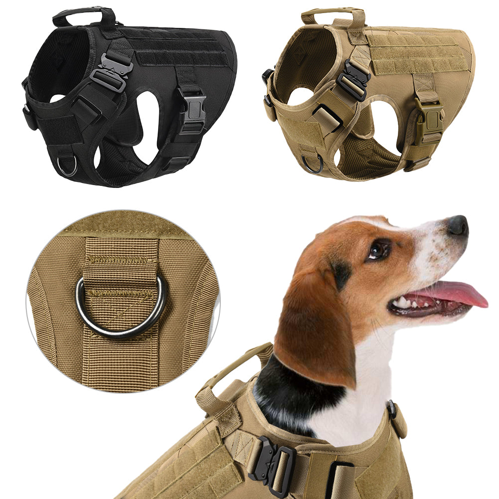 Military Tactical Adjustable Dog Harness Vest
