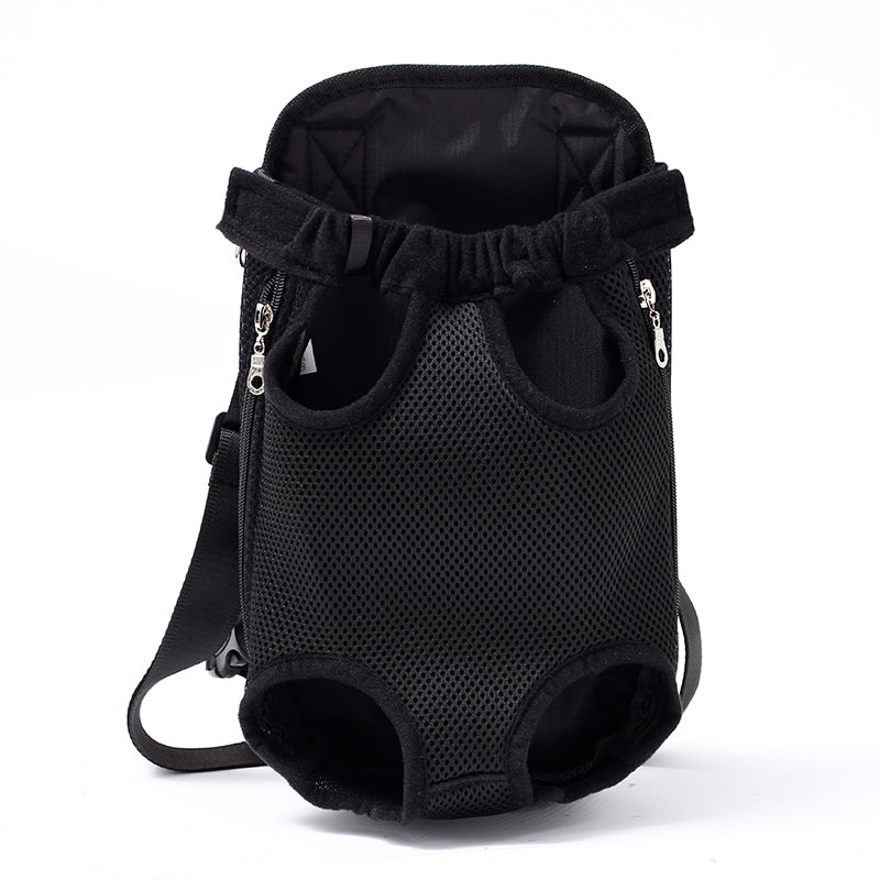 Open-Top Chest & Shoulder Pet Carrier
