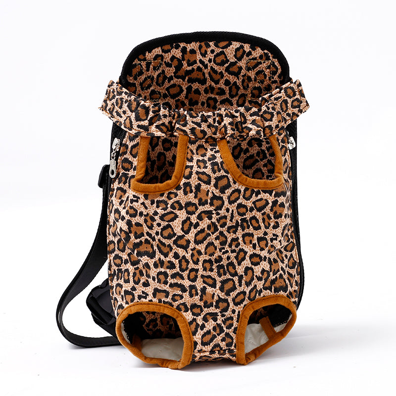 Open-Top Chest & Shoulder Pet Carrier