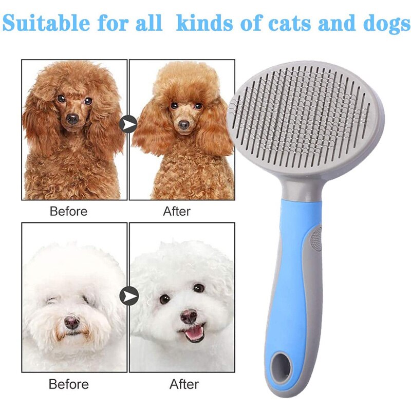 Slicker Deshedding Brush for Long Hair