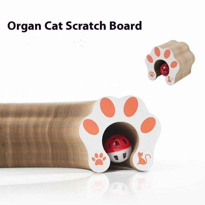 Foldable Accordion Cat Scratch Board