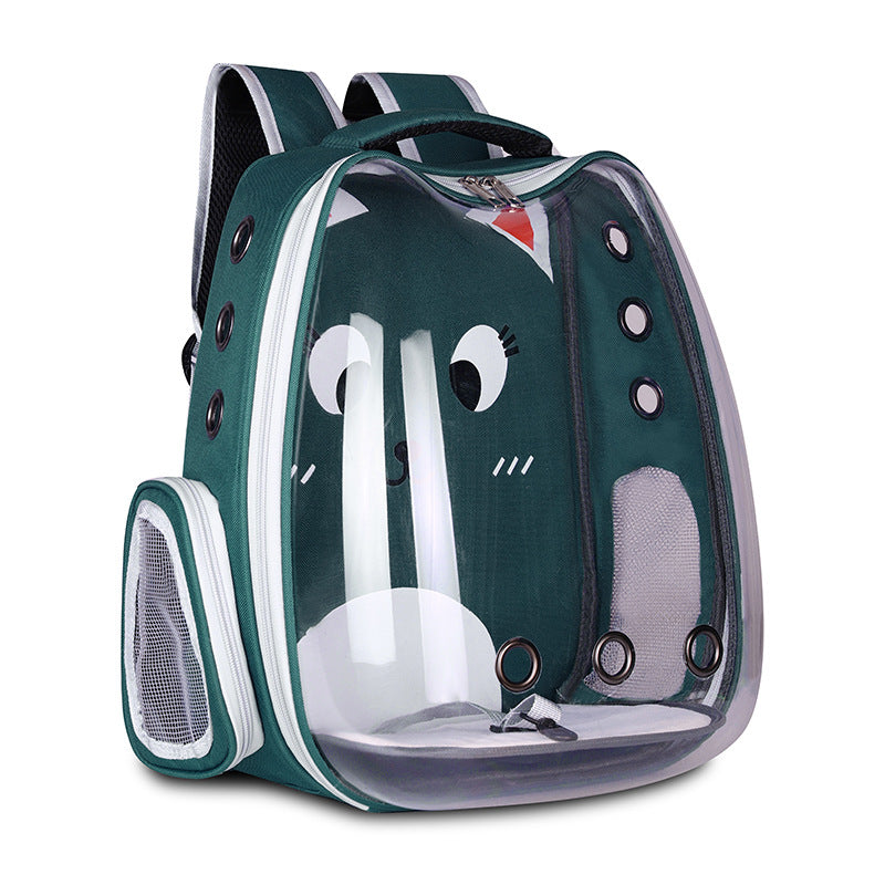 Breathable Hard-Shell Pet Backpack Carrier