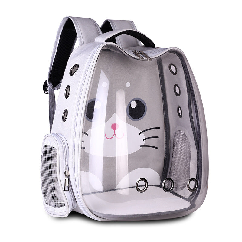 Breathable Hard-Shell Pet Backpack Carrier