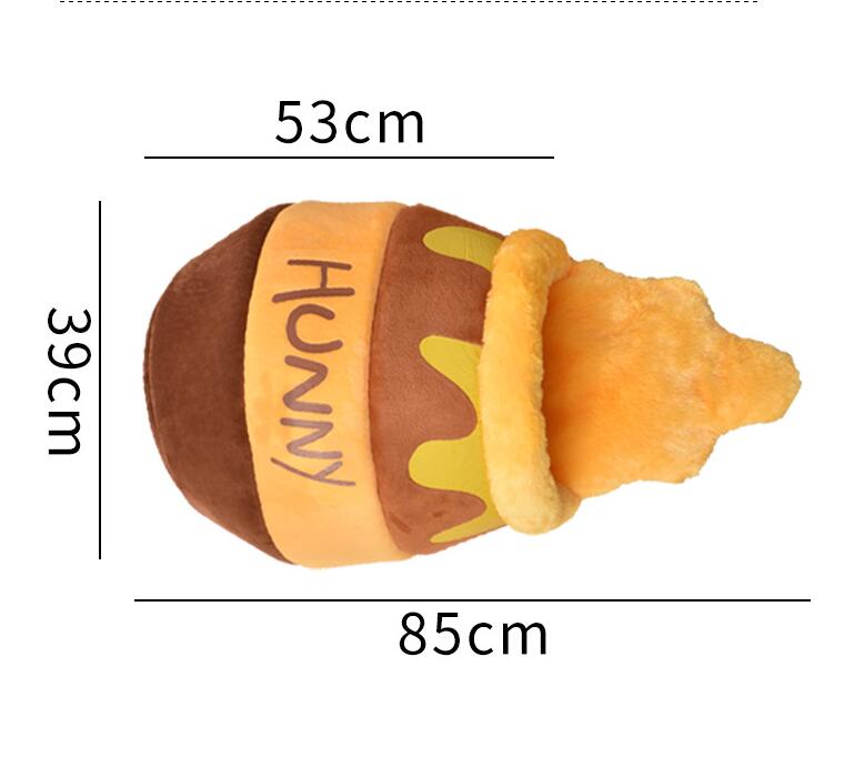 Honey Jar Plush Cat Cave Bed
