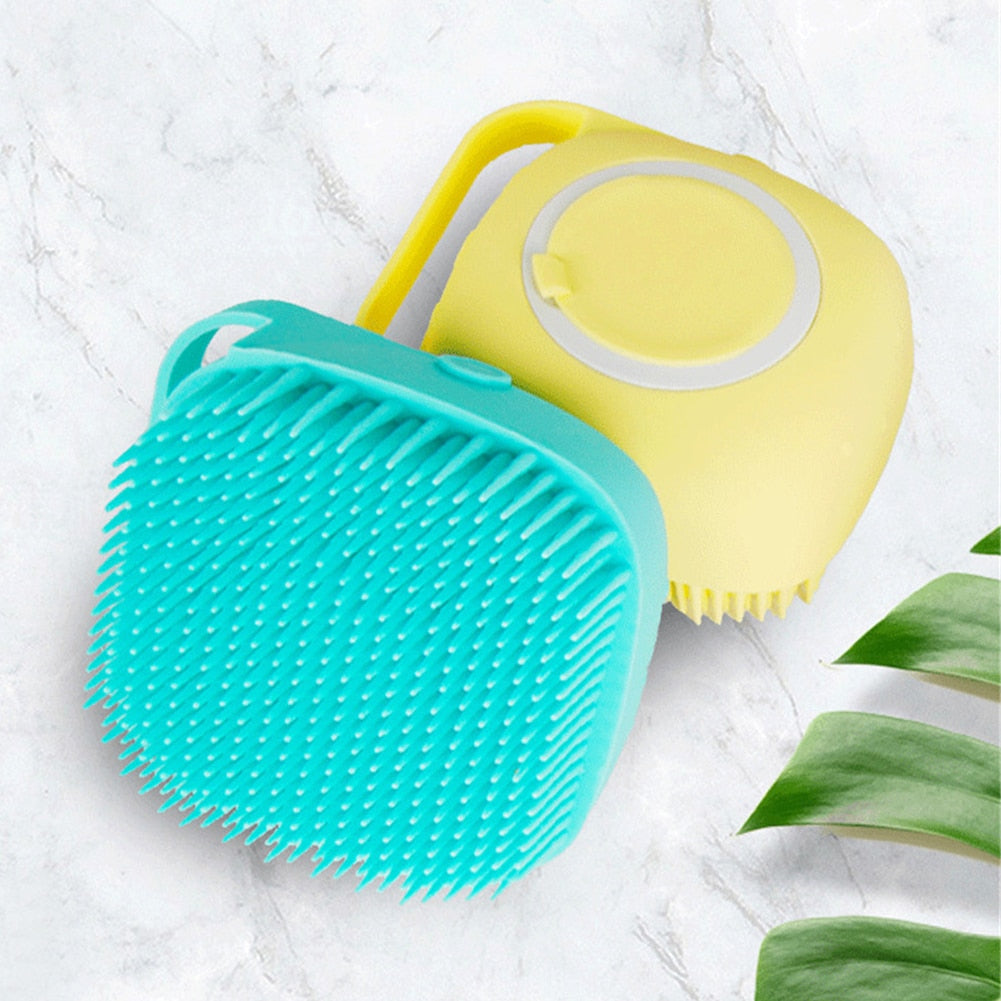 Silicone Pet Bath & Massage Brush