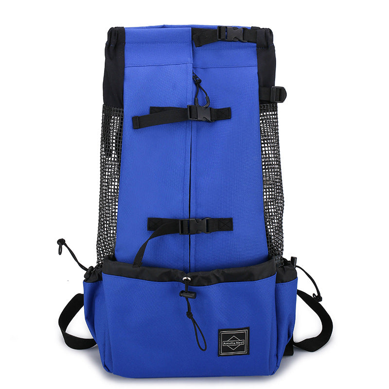 Padded Double-Shoulder Pet Backpack Carrier