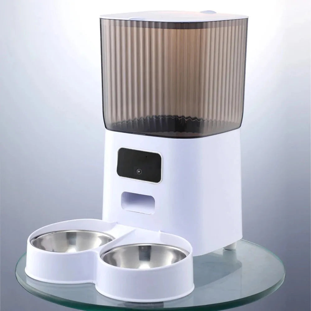5L Smart WiFi Pet Feeder with Camera