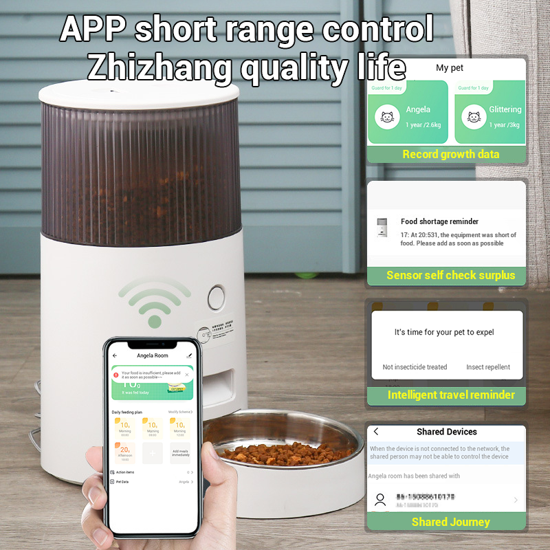 Intelligent Timed Automatic Pet Feeder for Cats and Dogs
