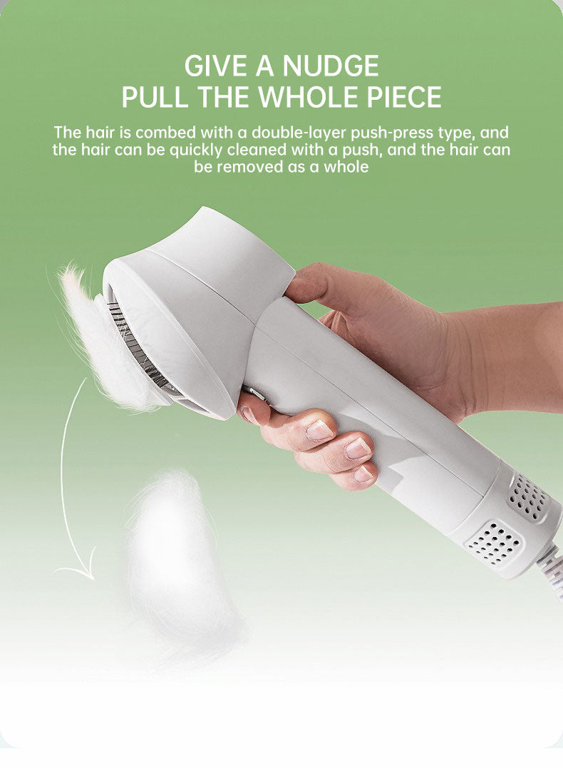Quiet Pet Hair Dryer & Comb