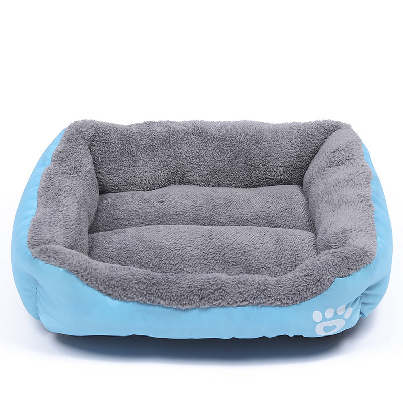 Cozy Fleece Pet Bed, Non-Slip Bottom