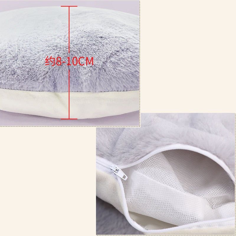 Soft Plush Cat Bed & House