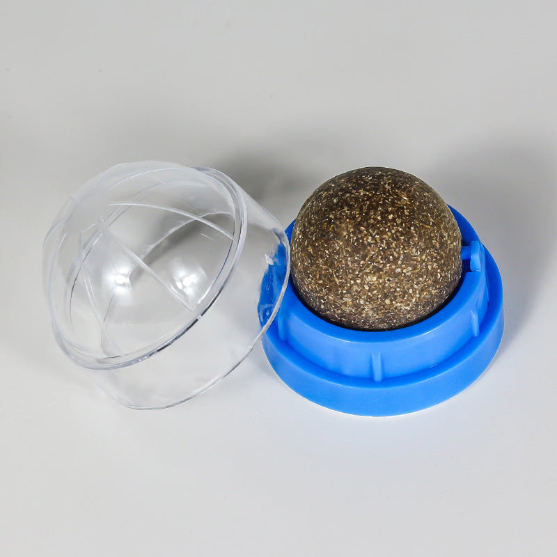 Rotatable Catnip Wall Lick Toy
