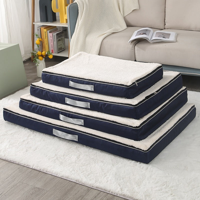 Memory Foam Waterproof Dog Bed with Removable Washable Cover