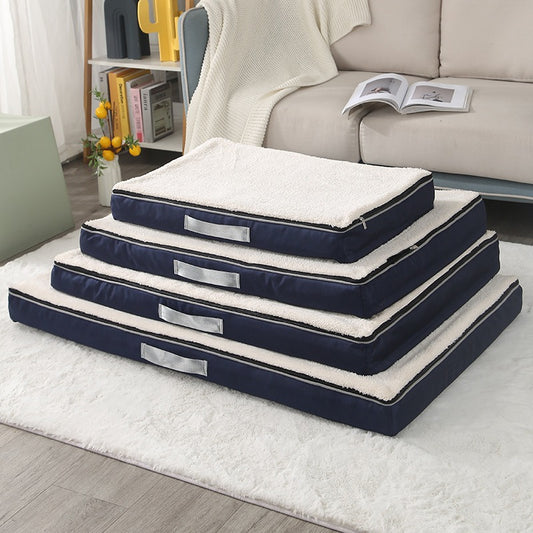 Memory Foam Waterproof Dog Bed with Removable Washable Cover