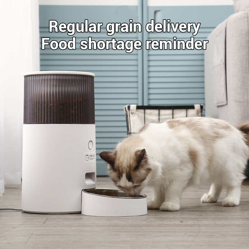Smart App Pet Feeder, Steel Bowl