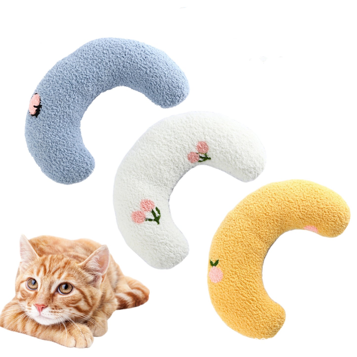 U-Shaped Pet Headrest Neck Pillow