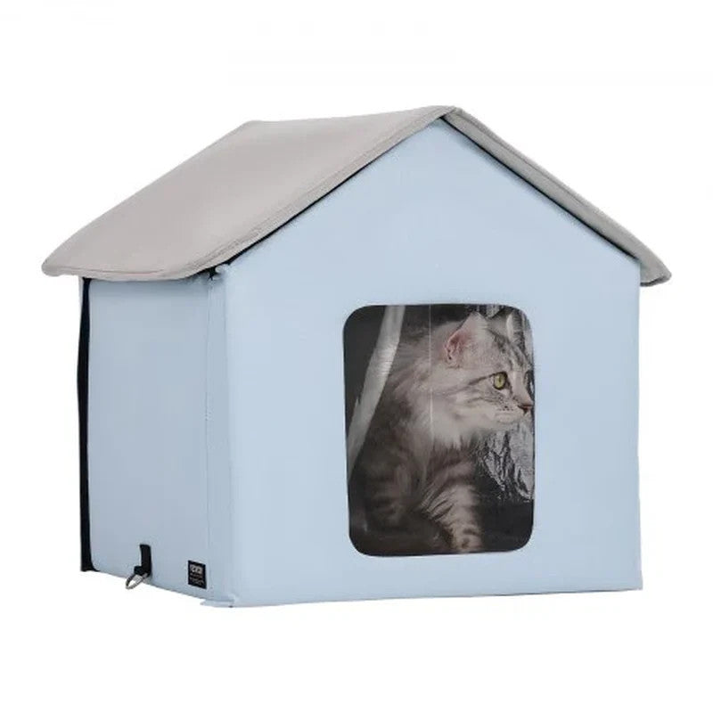 Heated Foldable Outdoor Cat House