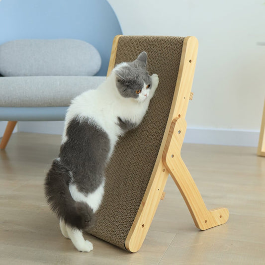 Never Buy a New Scratcher Again Cat Scratch Board with Replaceable Core