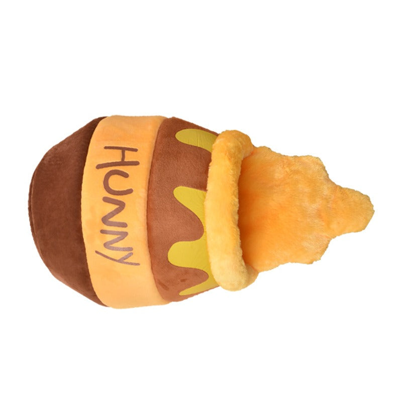 Honey Jar Plush Cat Cave Bed