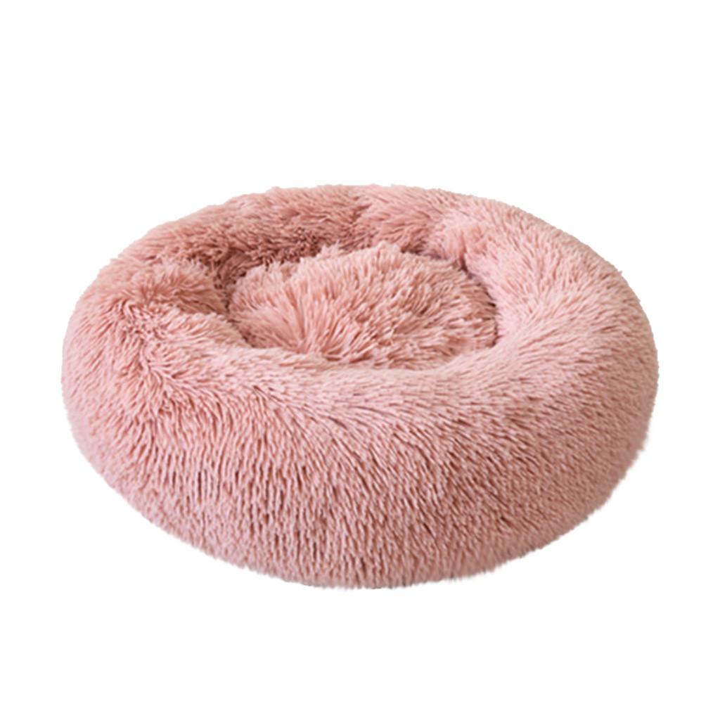 Ultra-Soft Corduroy Donut Cuddler Bed